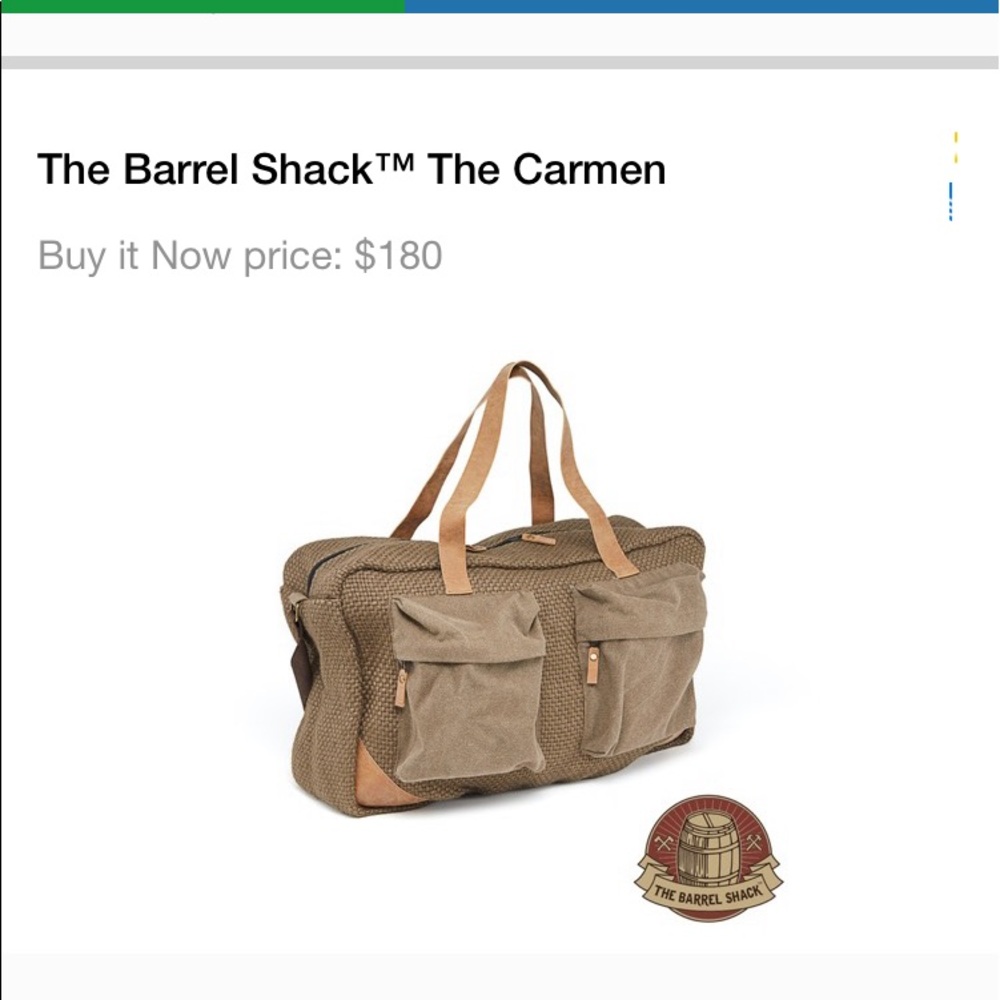The Barrel Shack Duffle bag